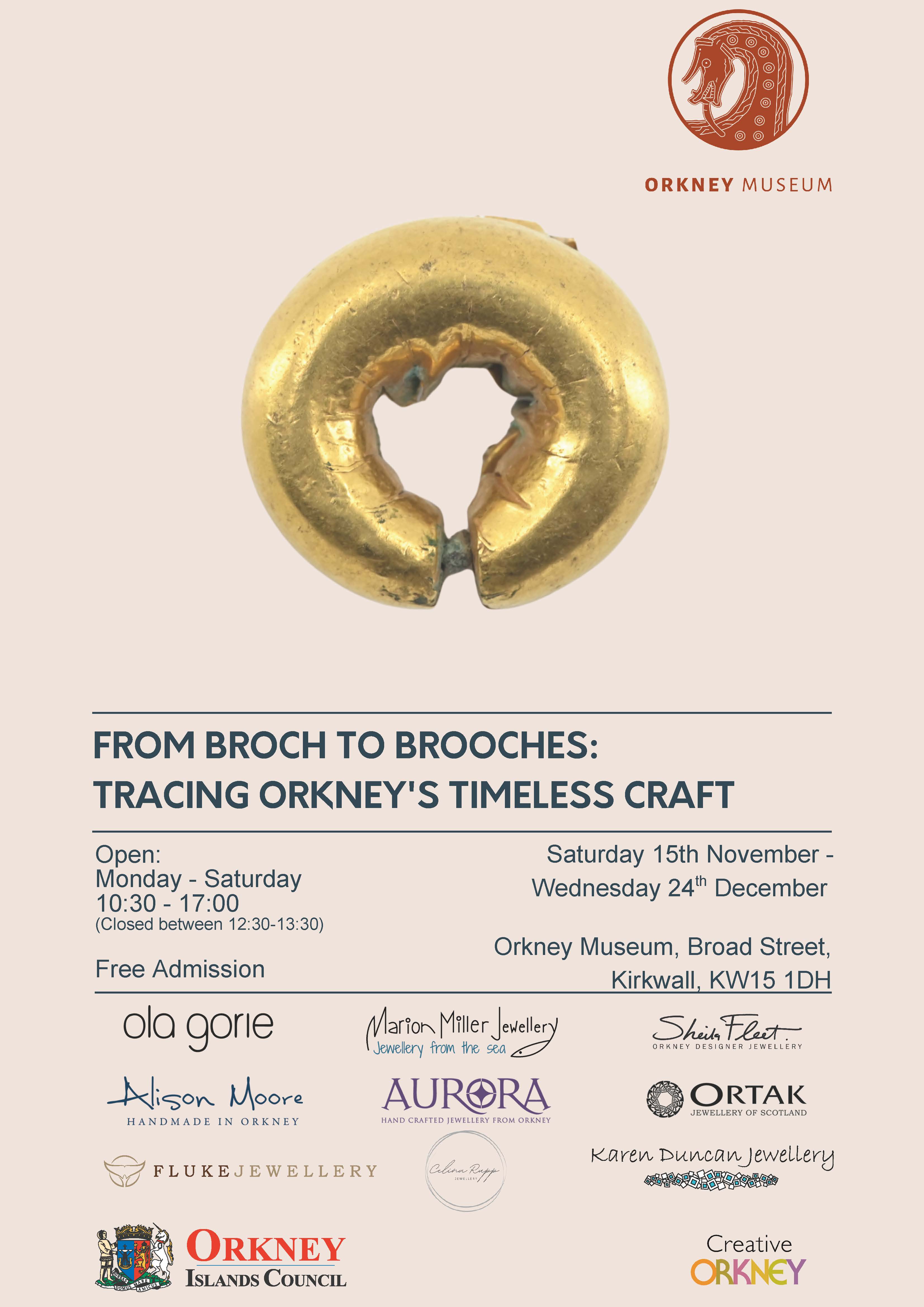 Six decades of Orkney jewellery celebrated in new exhibition