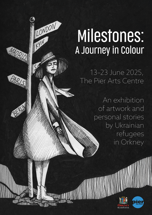 Personal milestones of Ukrainian refugees shared at Pier Arts Centre