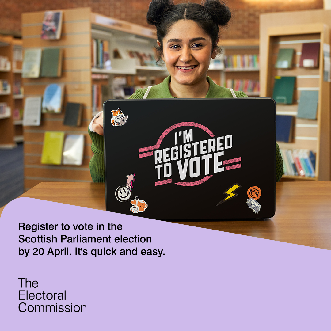 Electoral registration reminder