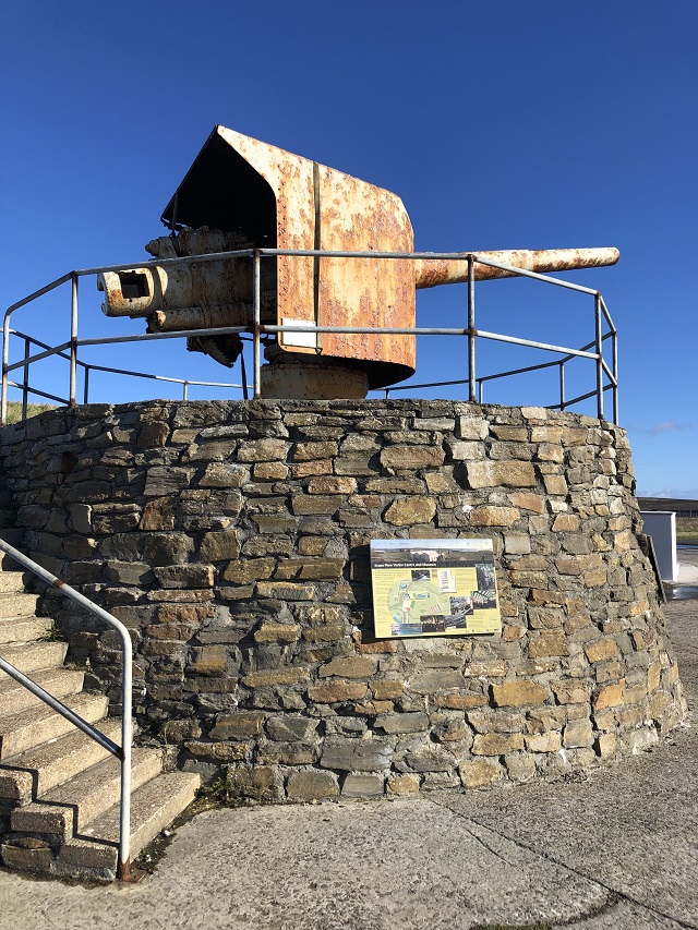 Big artefacts go under cover at Scapa Flow Museum