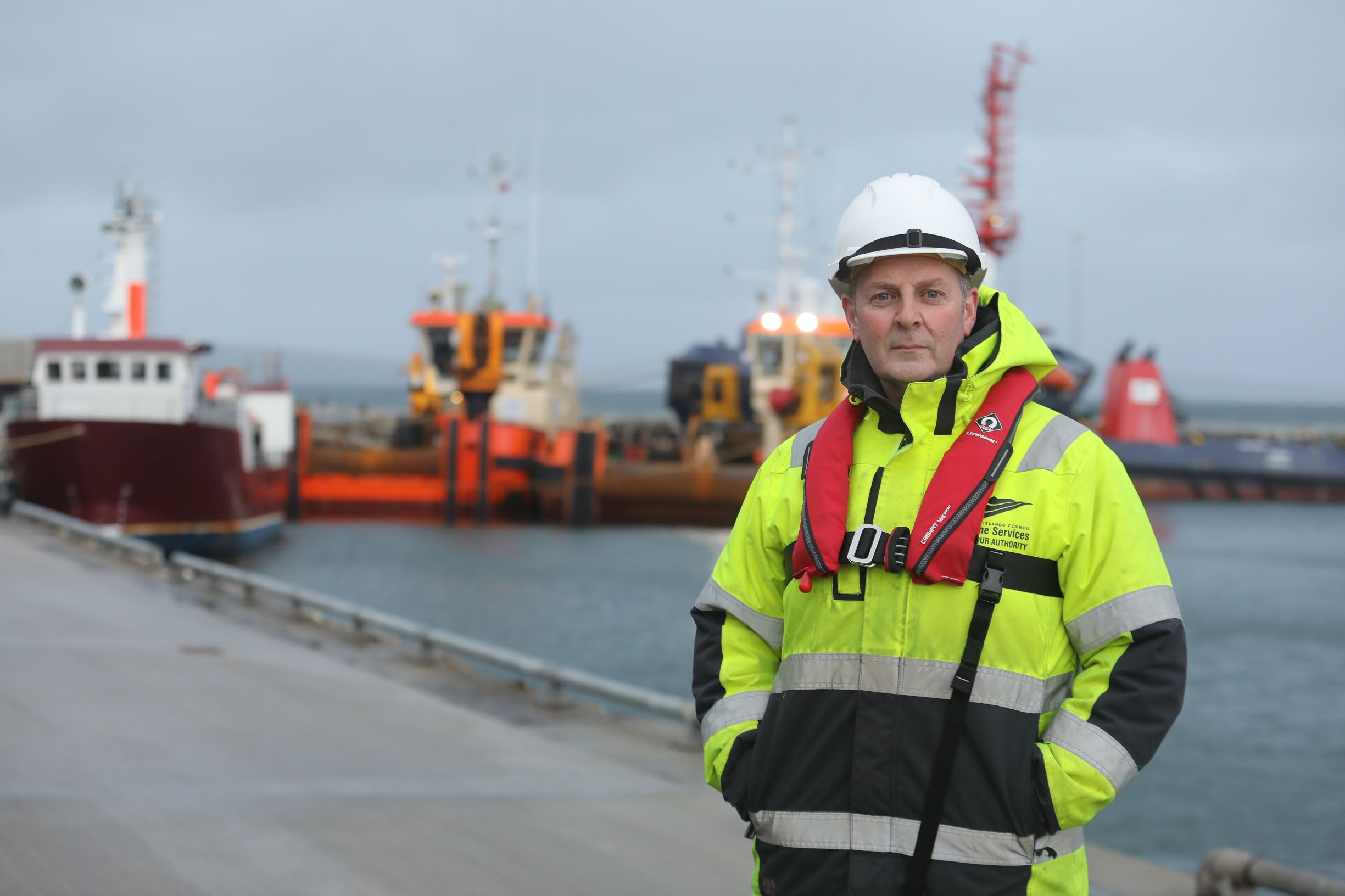 Man rescued after falling into Kirkwall harbour