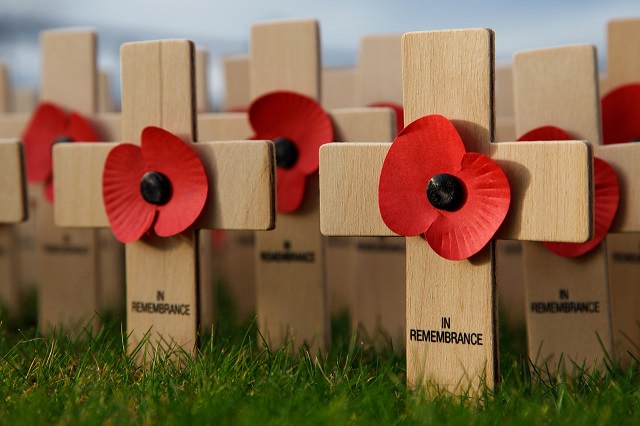 Remembrance Day Parade in Kirkwall