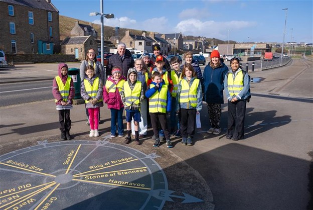 School pupils and community celebrate initial improvements to Ferry Road