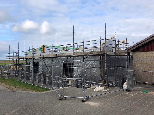 Extension works take shape at St Andrews School
