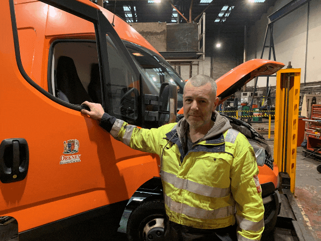 Working at Christmas - Mickey and Barney's Story - Council Garage