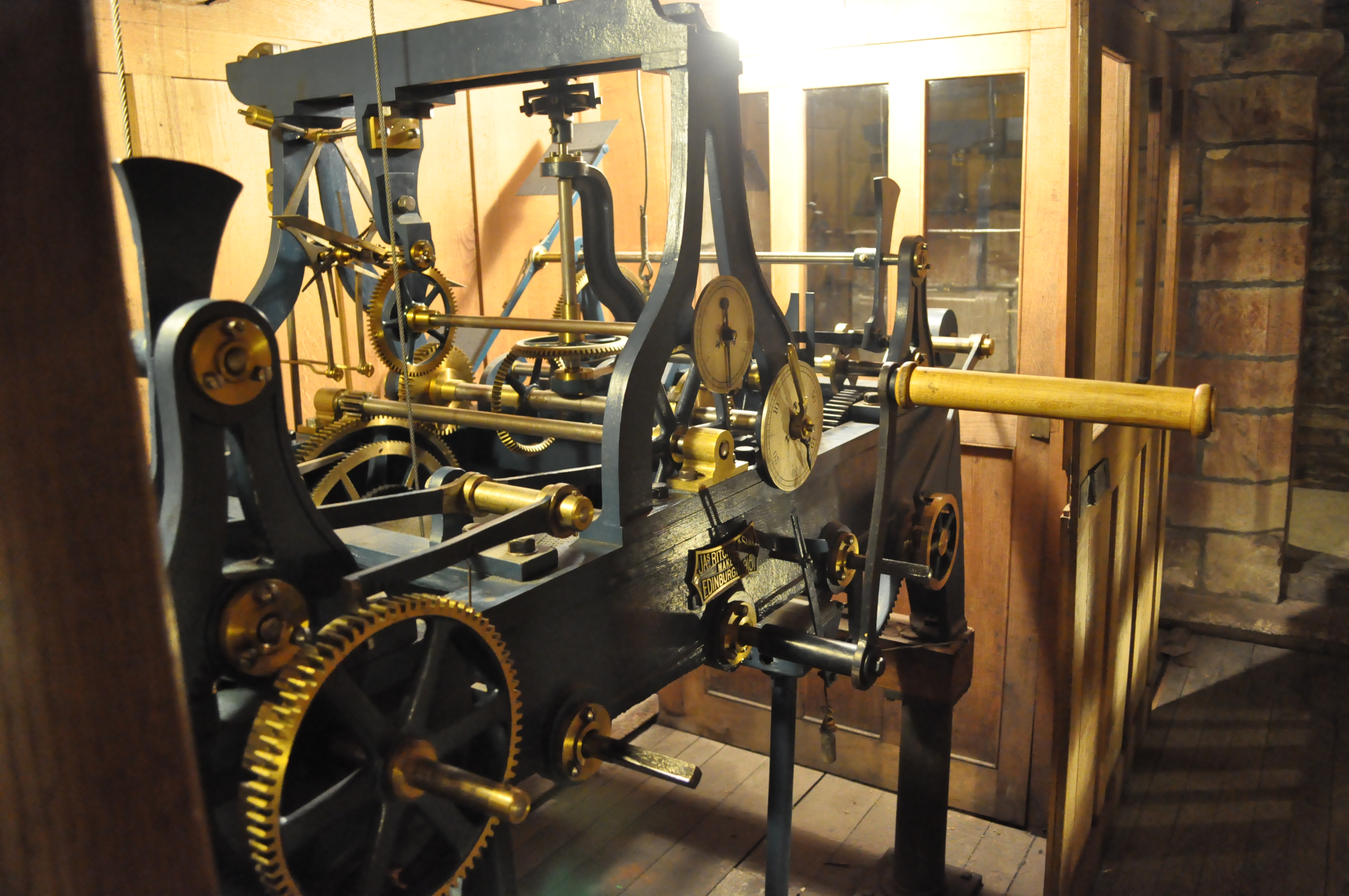 Time to stand still as the Cathedral clock undergoes a Spring clean and service! 