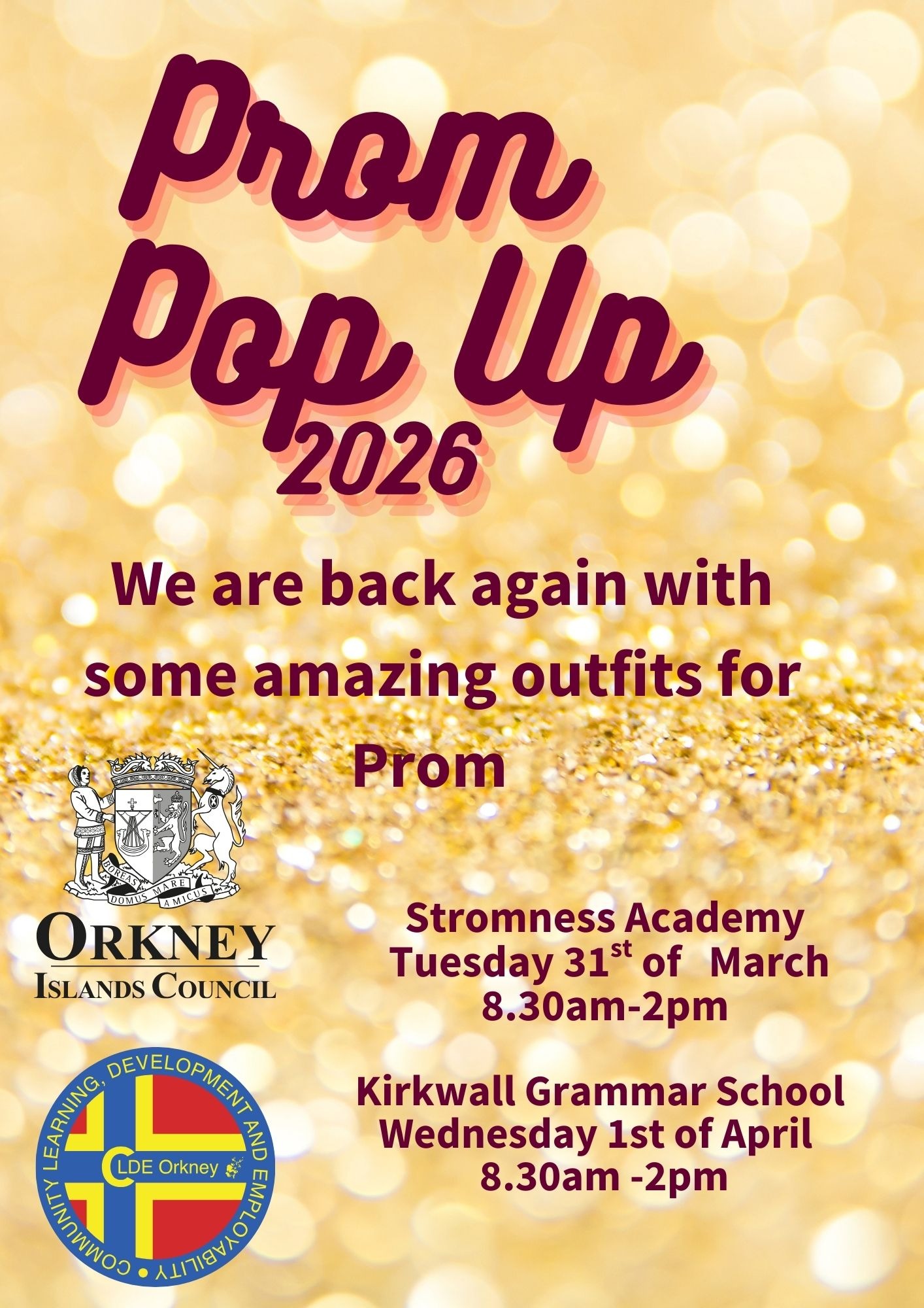 Prom pop up appeal returns for 2026 