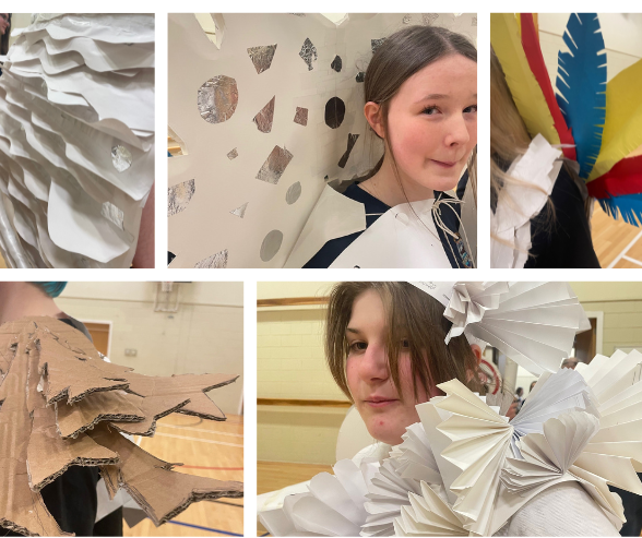 Tenth ‘paper costume’ show at KGS helps ‘rustle’ in the Island Games