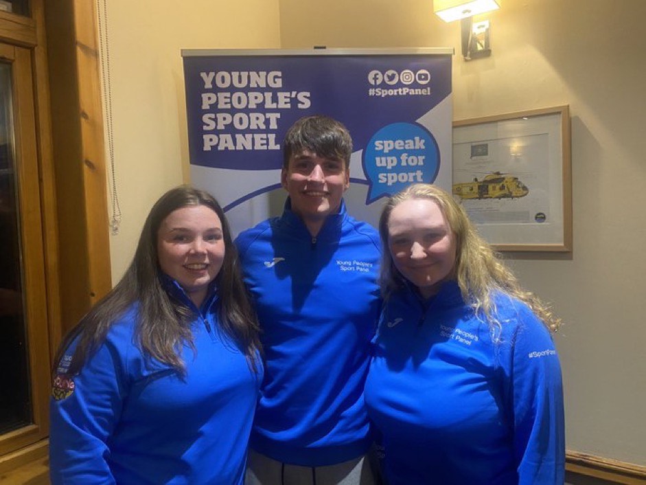 Megan shares “incredible experience” as isles rep on Young People’s Sports Panel 