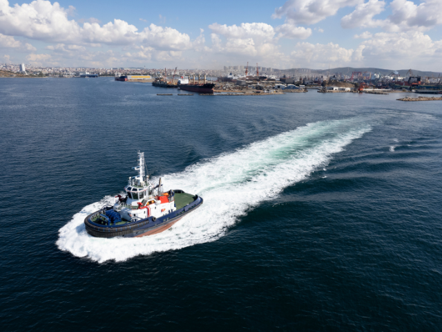 Third new tug sets sail for Orkney