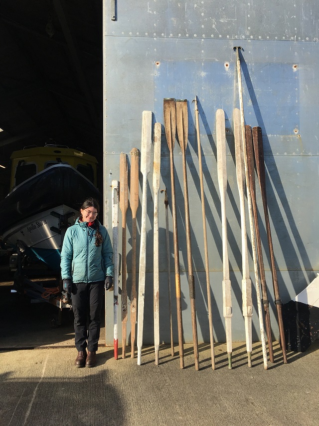 Orla Stevens with oars from Historic Boat Society - Copy.jpg