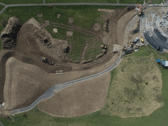 Community park at Papdale takes shape
