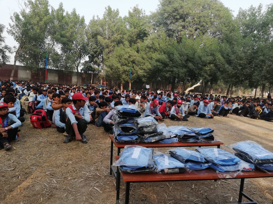 Pakistan School thank the people of Orkney for “digging deep”
