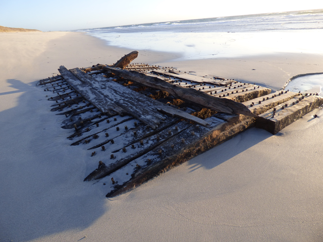 Sandy Shipwreck identity revealed
