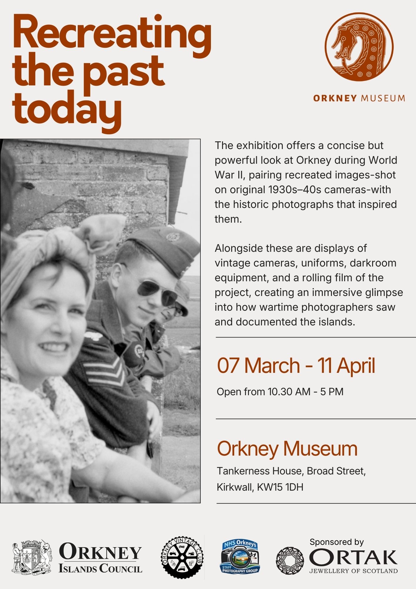 Unique Wartime Photography Exhibition at Orkney Museum