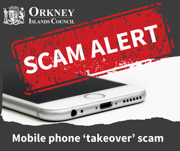 Scam alert - Mobile Phone account takeover